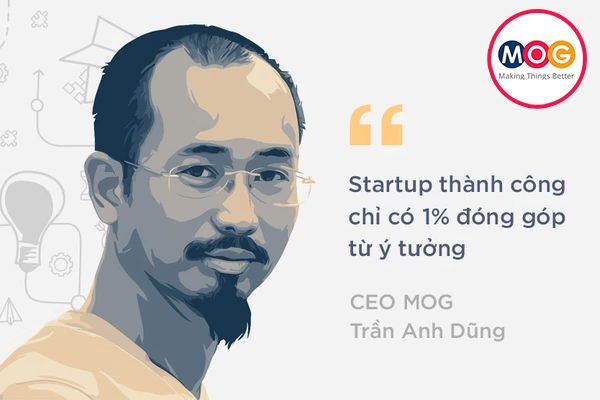 Câu chuyện khởi nghiệp MOG từ CEO Trần Anh Dũng