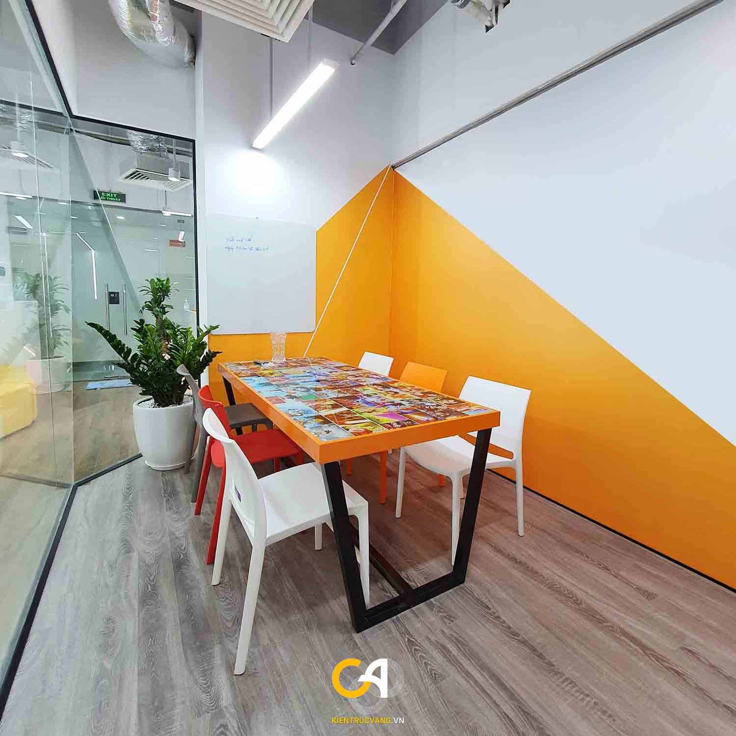 Thiết kế nội thất văn phòng Onegame Việt Nam | Phòng họp idea